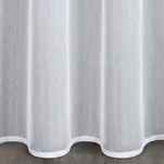 Firana na taśmie 140x270 MIREA biała błyszcząca półtransparentna - 7