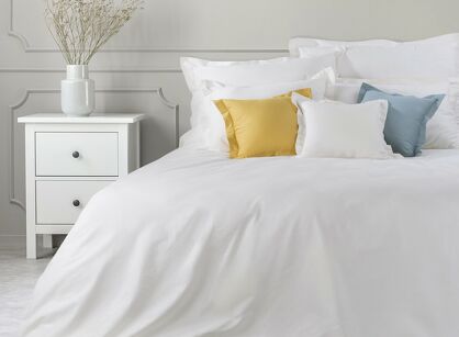 Poszwa na kołdrę bawełniana 140x200 NOVAC biała Nova Colour