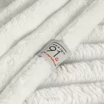Koc na fotel 70x160 SOFT biały puszysty typu flano z wytłaczanym wzorem Design 91 - 2