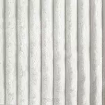 Koc na fotel 70x160 SOFT biały puszysty typu flano z wytłaczanym wzorem Design 91 - 3