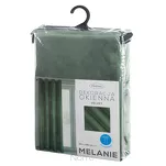Zasłona na przelotkach 140x250 MELANIE welwetowa ciemna mięta o aksamitnej strukturze - 8