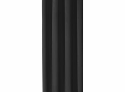 Zasłona na przelotkach 140x250 NERISA zaciemniająca czarna jednokolorowa
