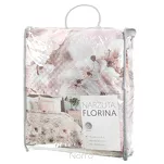 Narzuta 170x210 FLORINA pudrowa srebrna - 6