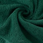 Ręcznik 30x50 EVI Pierre Cardin ciemna zieleń zdobiony bordiurą w kolorze ręcznika z logo marki 430 g/m2 - 3