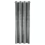 Zasłona na przelotkach 140x250 SAMANTA welwetowa grafitowa o subtelnym połysku - 6