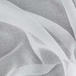 Firana na taśmie 350x150 LANA biała z matowej etaminy półprzeźroczysta - 3