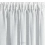 Firana na taśmie 350x150 LANA biała z matowej etaminy półprzeźroczysta - 4