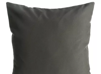 Poszewka jednokolorowa 45x45 GARDEN grafitowa na taras wodoodporna
