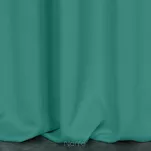 Zasłona gotowa na przelotkach 135x250 PARISA zaciemniająca turkusowa jednokolorowa Design 91 - 4