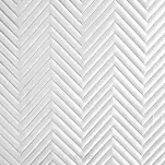 Narzuta welwetowa 230x260 SOFIA biała pikowana w gęstą jodełkę - 4