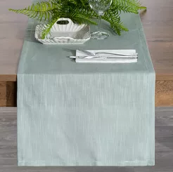 Bieżnik drukowany 40x140 SUMMER 7 miętowy jednobarwny