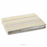 Prześcieradło z bawełny renforce z gumką PRINT 2 w pasy 160x200 z kolekcji Classic - 5
