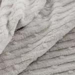 Koc 150x200 LISA srebrny wytłaczany z efektem 3D z kolekcji Design 91 - 7