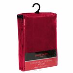 Zasłona na taśmie 140x270 SIBEL welwetowa Pierre Cardin bordowa jednokolorowa  - 10