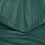 Pościel satynowa 220x200 NOVA 3 jednokolorowa gładka zielona - 7