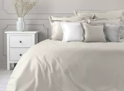 Poszwa na kołdrę bawełniana 160x200 NOVAC beżowa