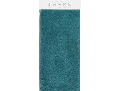 Ściereczka z mikrofibry 40x40 TALA ciemna zieleń szybkoschnąca puszysta Design 91