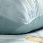 Pościel z makosatyny 220x200 BLOOM Eva Minge miętowa kremowa designerski wzór Premium - 2