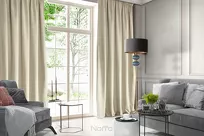 Zasłona na taśmie 135x300 ROSA welwetowa beżowa Design 91 - 11