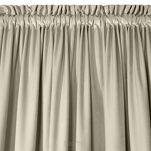 Zasłona na taśmie 135x300 ROSA welwetowa beżowa Design 91 - 4