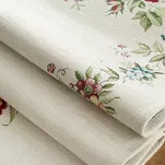 Bieżnik gobelinowy 40x100 1233 naturalny z wzorem kwiatowym - 3