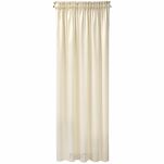 Zasłona na taśmie 140x270 SIBEL welwetowa Pierre Cardin kremowa jednokolorowa - 10