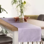 Bieżnik drukowany 40x140 SUMMER 11 liliowy jednobarwny - 6