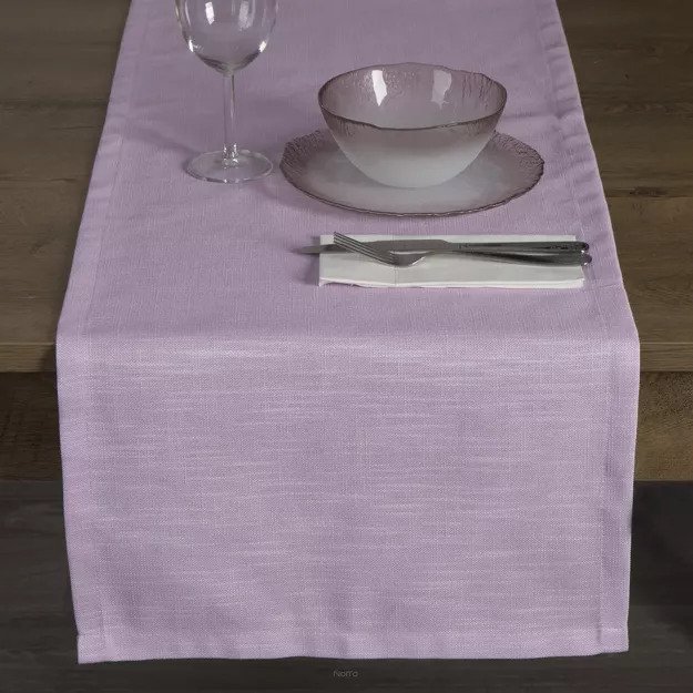 Bieżnik drukowany 40x140 SUMMER 11 liliowy jednobarwny