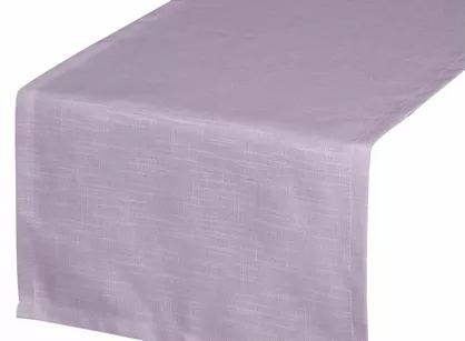 Bieżnik drukowany 40x140 SUMMER 11 liliowy jednobarwny