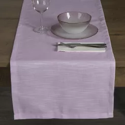 Bieżnik drukowany 40x140 SUMMER 11 liliowy jednobarwny