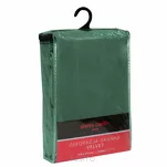Zasłona gotowa na taśmie 140x270 SIBEL welwetowa Pierre Cardin ciemna mięta jednokolorowa - 3