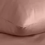 Pościel satynowa 220x200 DINA jednokolorowa gładka marsala z kolekcji Diva Line - 3