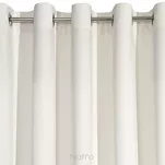 Zasłona na przelotkach 140x250 VILLA welwetowa kremowa o aksamitnej strukturze - 3