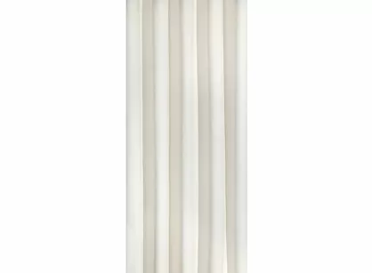 Zasłona gotowa na przelotkach 140x250 VILLA welwetowa kremowa jednokolorowa o aksamitnej strukturze