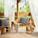 Poszewka na taras 45x45 GARDEN 3 stalowa wodoodporna - 5