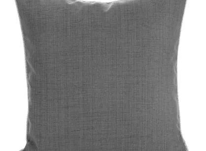 Poszewka jednokolorowa 45x45 GARDEN 3 stalowa na taras wodoodporna