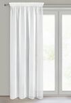 Firana na taśmie 140x270 LUCY biała z gładkiego woalu - 7