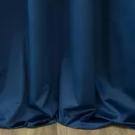 Zasłona gotowa na taśmie 140x270 SIBEL welwetowa Pierre Cardin granatowa jednokolorowa - 6