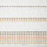 Ręcznik 30x50 POLA kremowy z kolorową bordiurą zakończoną stebnowaniem 500 g/m2 - 2