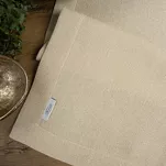 Bieżnik bawełniany 40x180 STELLA 1 złoty zdobiony kantą z wplecioną nicią złotą - 9