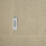 Bieżnik bawełniany 40x180 STELLA 1 złoty zdobiony kantą z wplecioną nicią złotą - 2