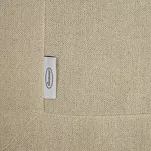 Bieżnik bawełniany 40x180 STELLA 1 złoty zdobiony kantą z wplecioną nicią złotą - 4