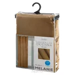 Zasłona na przelotkach 140x250 MELANIE welwetowa miodowa o aksamitnej strukturze - 7