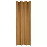 Zasłona na przelotkach 140x250 MELANIE welwetowa miodowa o aksamitnej strukturze - 12