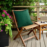 Poszewka na taras 45x45 GARDEN 5 ciemna zieleń wodoodporna - 2