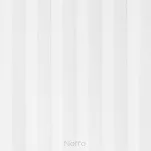 Pościel satynowa 220x200 VERA jednokolorowa gładka biała w prążki - 5