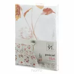 Pościel z mikrowłókna 160x200 IGA biała z wzorem delikatnych kwiatków Design 91 - 2