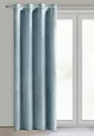 Zasłona na przelotkach 140x250 ROSA welwetowa morska Design 91 - 7