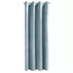 Zasłona na przelotkach 140x250 ROSA welwetowa morska Design 91 - 9