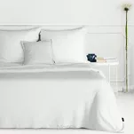 Koc jednokolorowy 150x200 TEDY biały imitujący buklę - 2